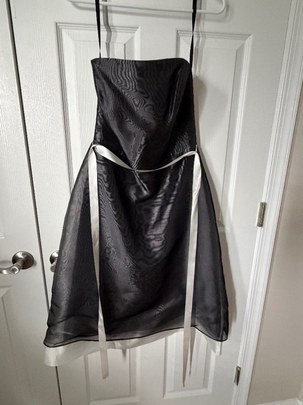 Short black semi formal dress